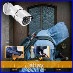 ZOSI 8CH 1080p DVR HDD 2MP Outdoor Camera CCTV Security system night vision