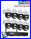 ZOSI 8CH 2K NVR Wireless PTZ Security Camera System Audio 1T 24/7 View AI Detect