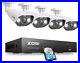 ZOSI 8CH 4K 8MP POE Security Camera System IP Camera 2TB 2-way Audio AI Detect