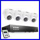 ZOSI 8CH 4K H. 265 Home Security Camera System with 2TB HDD 8 Channel DVR 8MP Kit