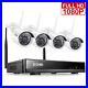 ZOSI 8CH H. 265 Wireless 1080P NVR Outdoor Home WIFI Camera CCTV Security System