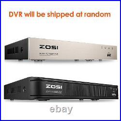 ZOSI CCTV 8CH 5MP lite DVR 1TB Outdoor Night Vision 2MP Cameras Security System