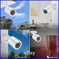 ZOSI H. 265+ 1080P DVR CCTV Security Outdoor Camera System Motion Detection 2TB