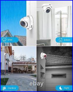 ZOSI H. 265+ 16 HDMI Channel 1080P Security Camera System Outdoor Home CCTV 2TB