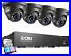 ZOSI H. 265+ 4K 8CH NVR PoE Security Home Camera System CCTV 24/7 Recording 2TB