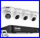 ZOSI H. 265+ DVR CCTV Camera System 1080P Dome Camera IR Night Vision 0-1TB HDD
