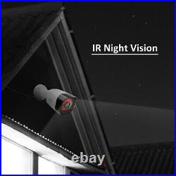 Zoohi Home 8CH DVR 1080P Security Camera System Outdoor CCTV HDMI Night Vision
